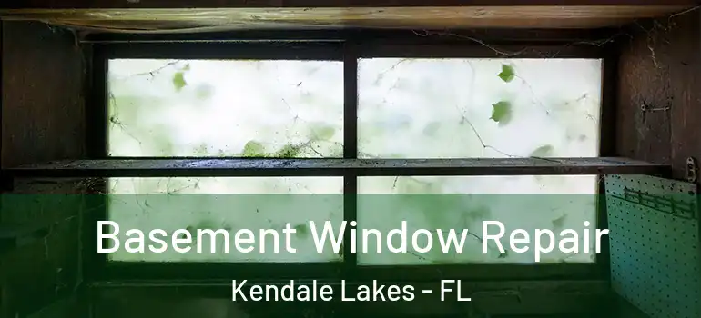  Basement Window Repair Kendale Lakes - FL